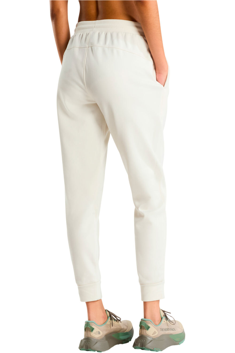 The North Face pantalón montaña mujer W TNF PERFORMANCE FLEECE SW PANT vista trasera