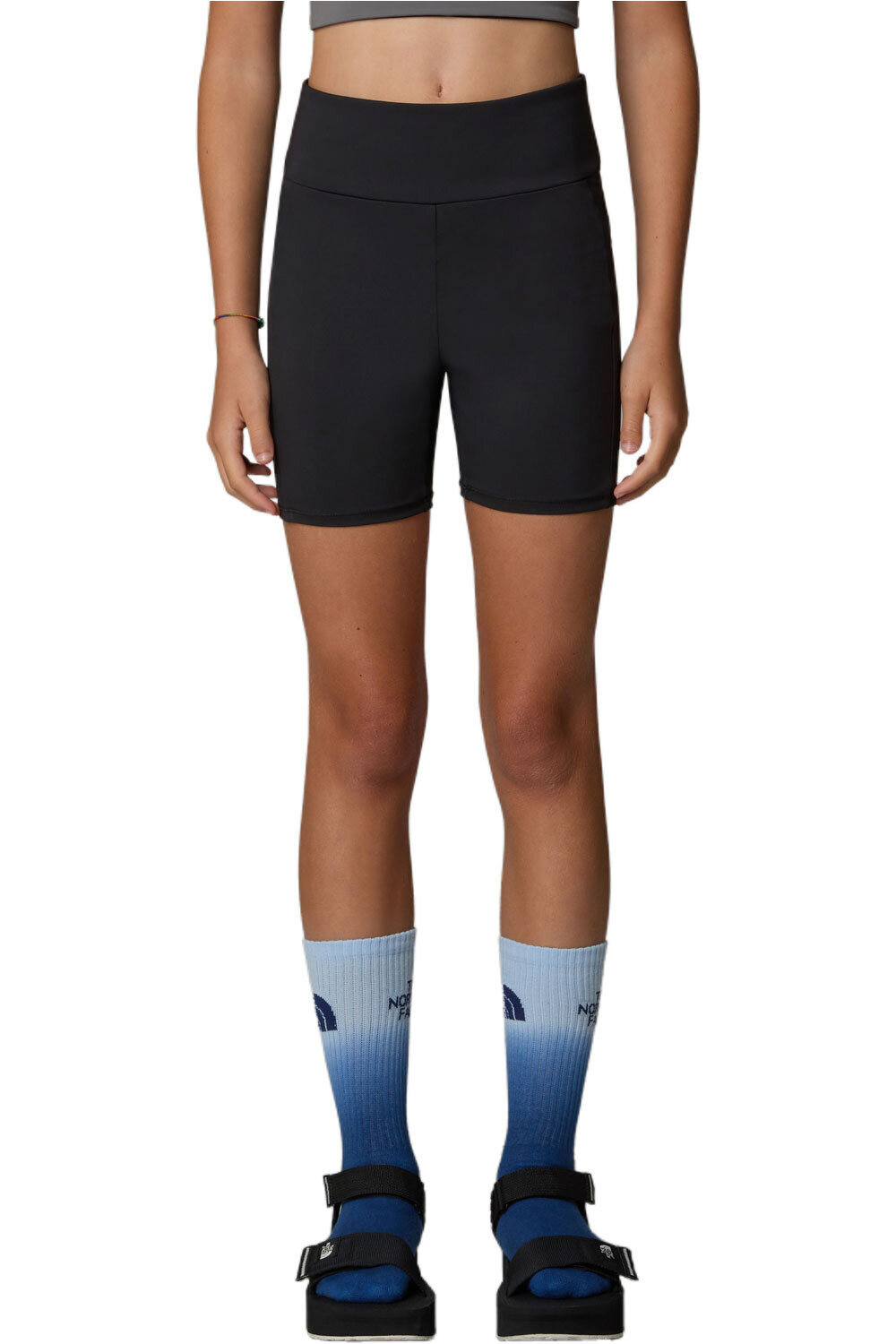 The North Face pantalón montaña niño G NEVER STOP BIKE SHORT vista frontal