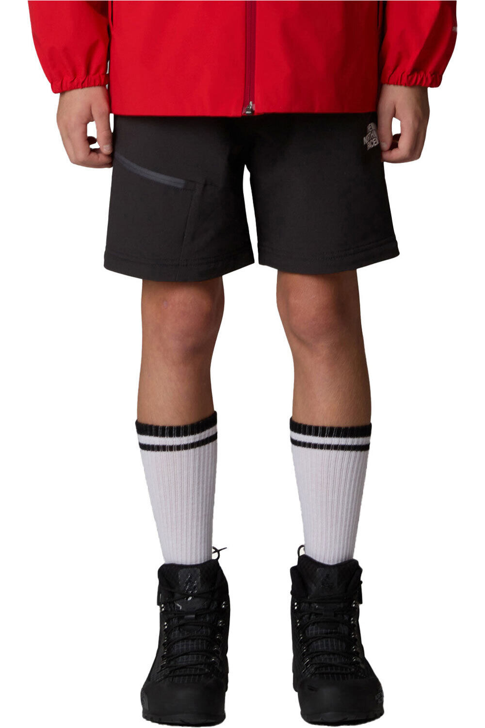 The North Face pantalón montaña niño TEEN HIKE CONV PANT vista detalle