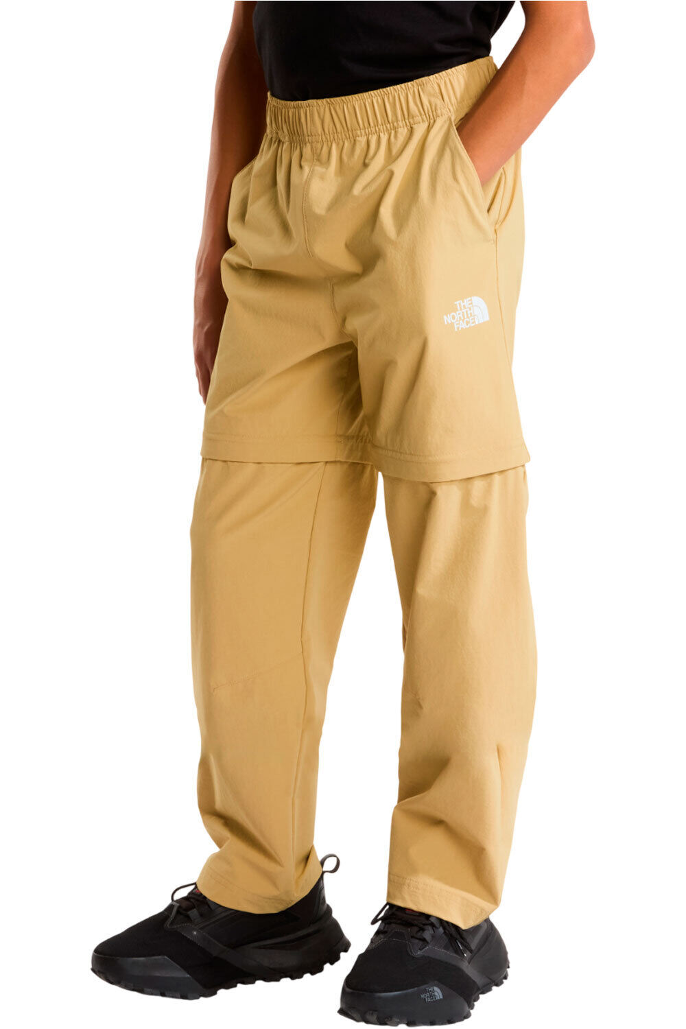 The North Face pantalón montaña niño TEEN LIGHTWEIGHT CONV HIKE PANT vista frontal