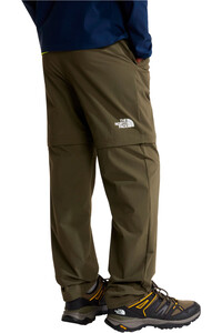 The North Face pantalón montaña niño TEEN LIGHTWEIGHT CONV HIKE PANT vista trasera