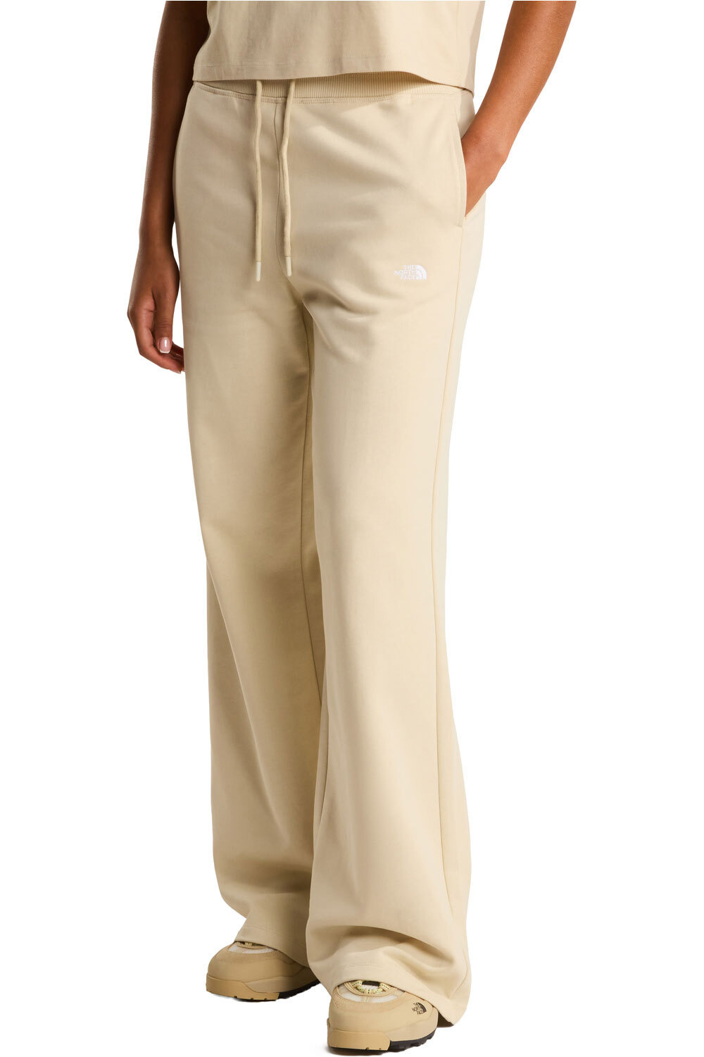 The North Face pantalón mujer W ESSENTIAL LIGHT WIDE LEG PANT vista frontal