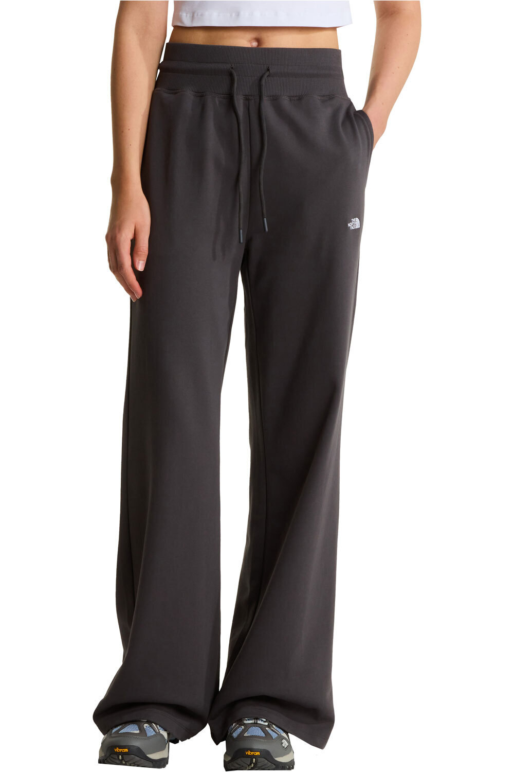 The North Face pantalón mujer W ESSENTIAL LIGHT WIDE LEG PANT vista frontal