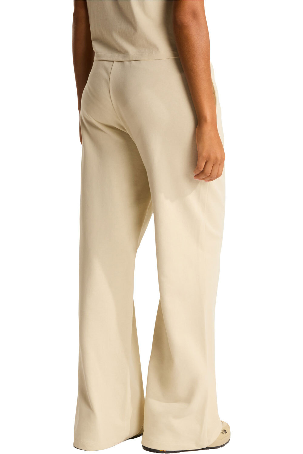 The North Face pantalón mujer W ESSENTIAL LIGHT WIDE LEG PANT vista trasera