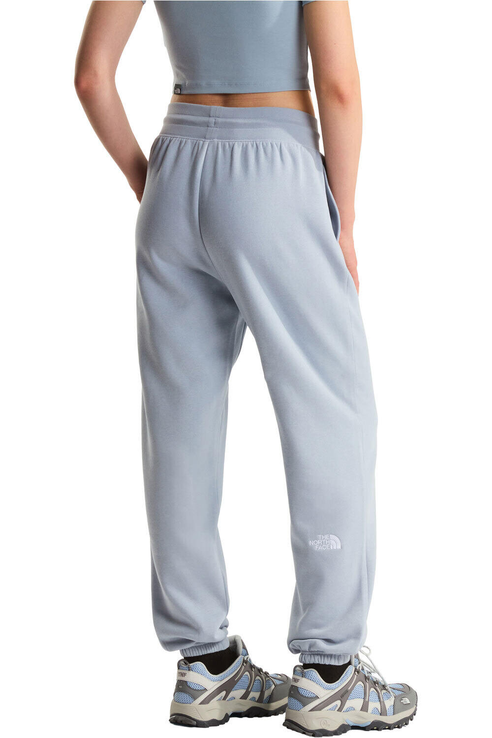 The North Face pantalón mujer W ESSENTIAL RELAXED STRAIGHT JOGGER vista trasera
