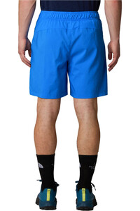 The North Face pantalón running hombre M 24/7 7IN SHORT vista trasera