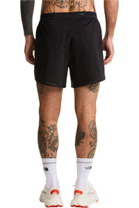 The North Face pantalón running hombre M SUNRISER SHORT 5 vista trasera