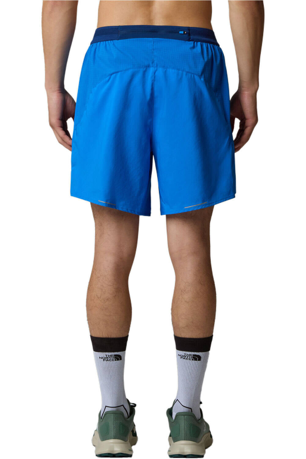 The North Face pantalón running hombre M SUNRISER SHORT 7IN vista trasera