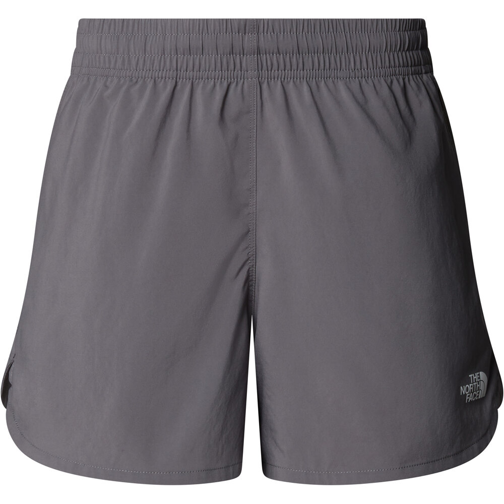 The North Face pantalones cortos trail running mujer W FLEX WOVEN SHORT 5IN vista detalle