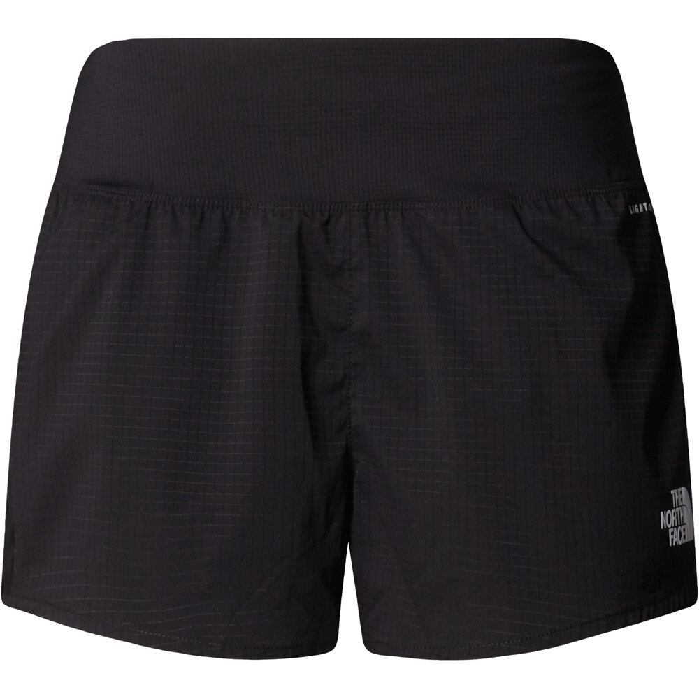 The North Face pantalones cortos trail running mujer W SUNRISER SHORT 3 vista detalle