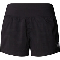 The North Face pantalones cortos trail running mujer W SUNRISER SHORT 3 vista detalle