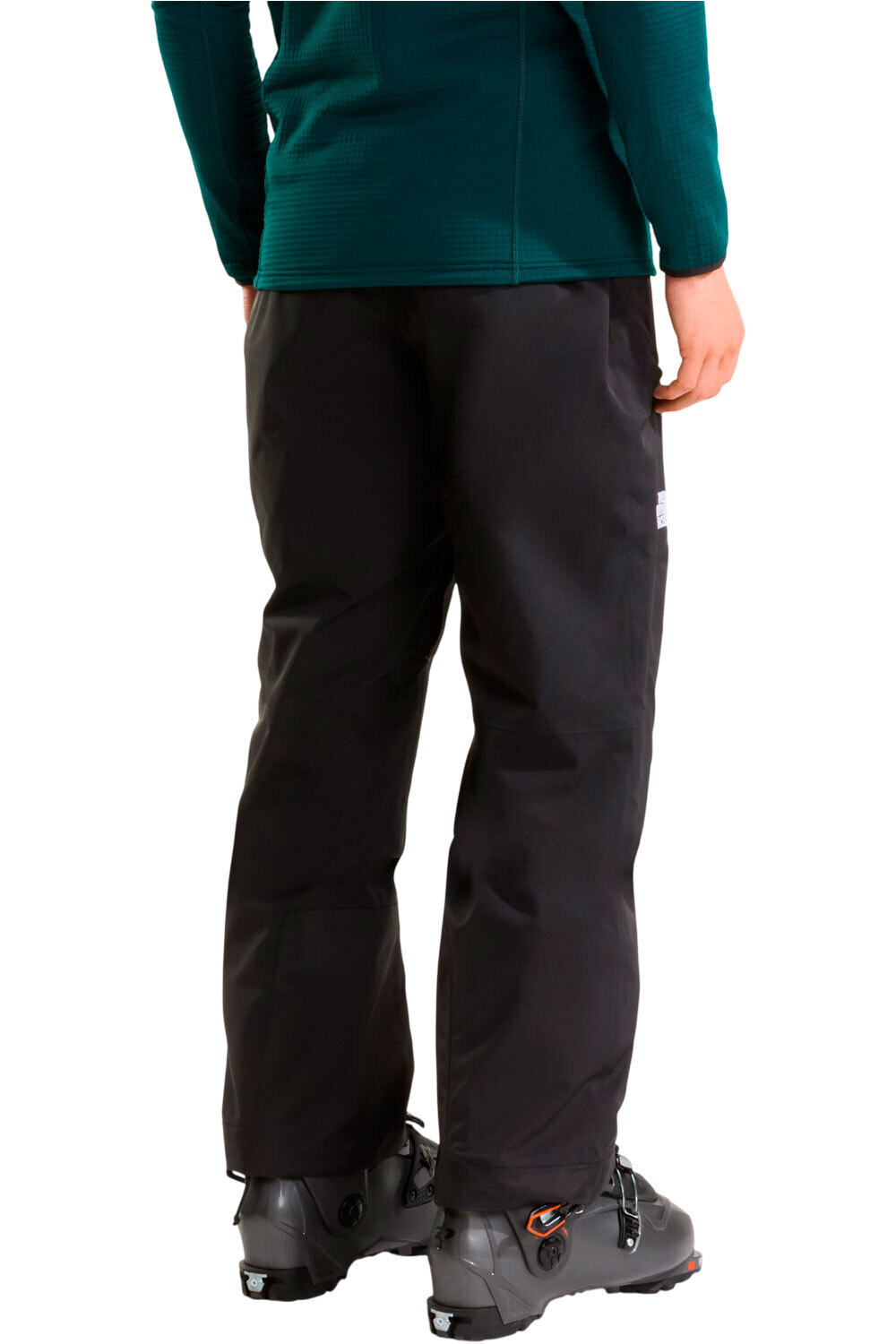 The North Face pantalones esquí hombre M CHAKAL PANT TNF Black vista trasera