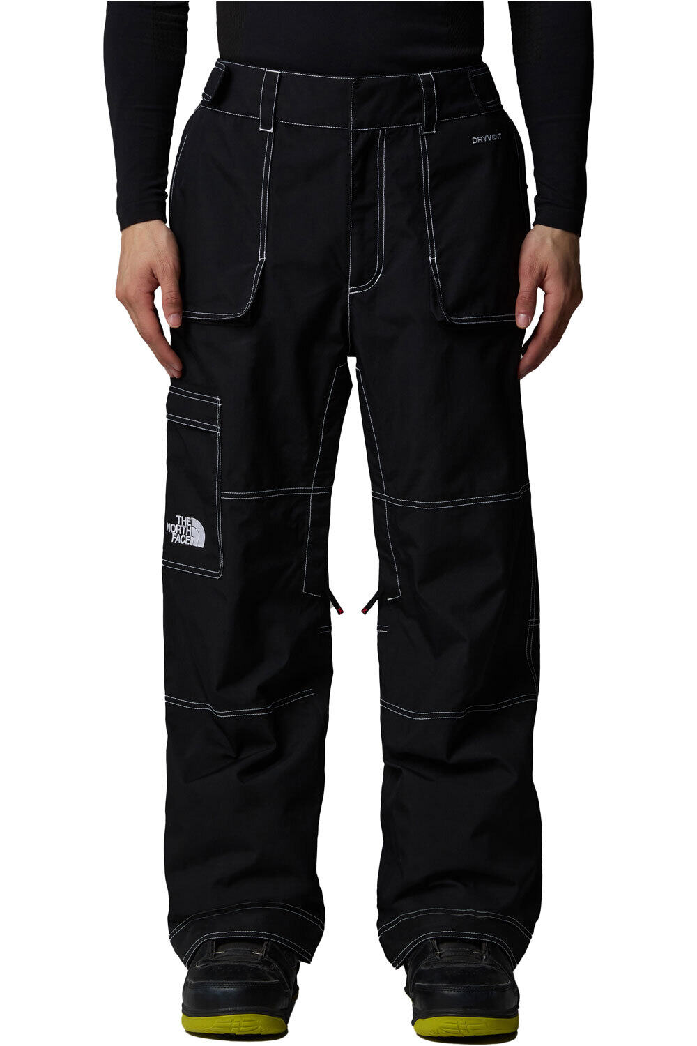 The North Face pantalones esquí hombre M SLASHBACK PANT vista frontal