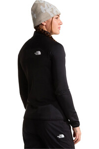 The North Face polar mujer W POLARTEC POWERSTRETCH METEORA FULL ZIP vista trasera
