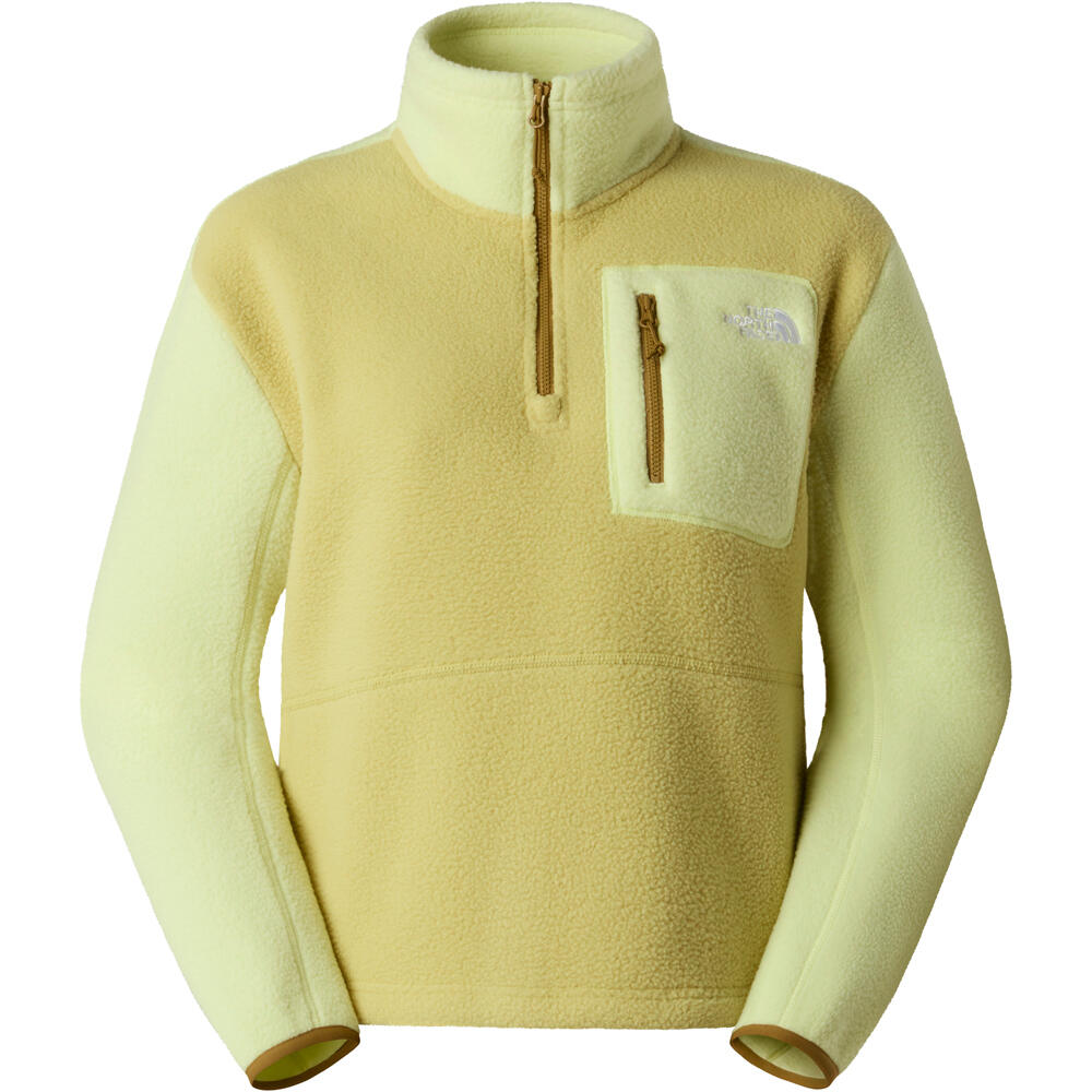 The North Face polar mujer W YUMIORI 1/4 ZIP vista detalle