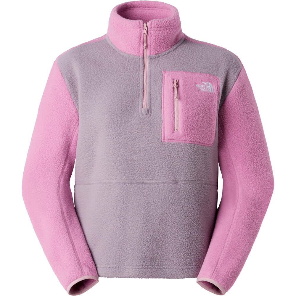 The North Face polar mujer W YUMIORI 1/4 ZIP vista detalle