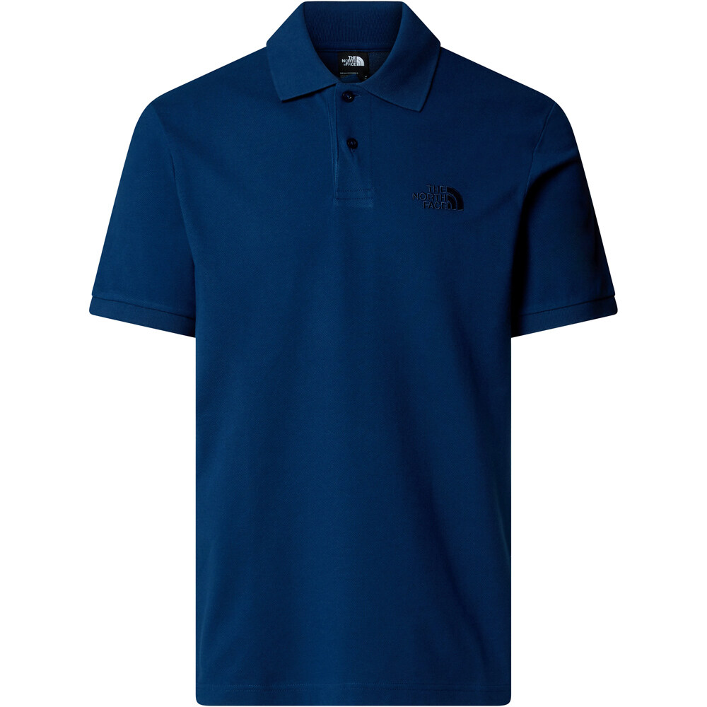 The North Face polo manga corta hombre M ESSENTIAL REGULAR POLO vista detalle
