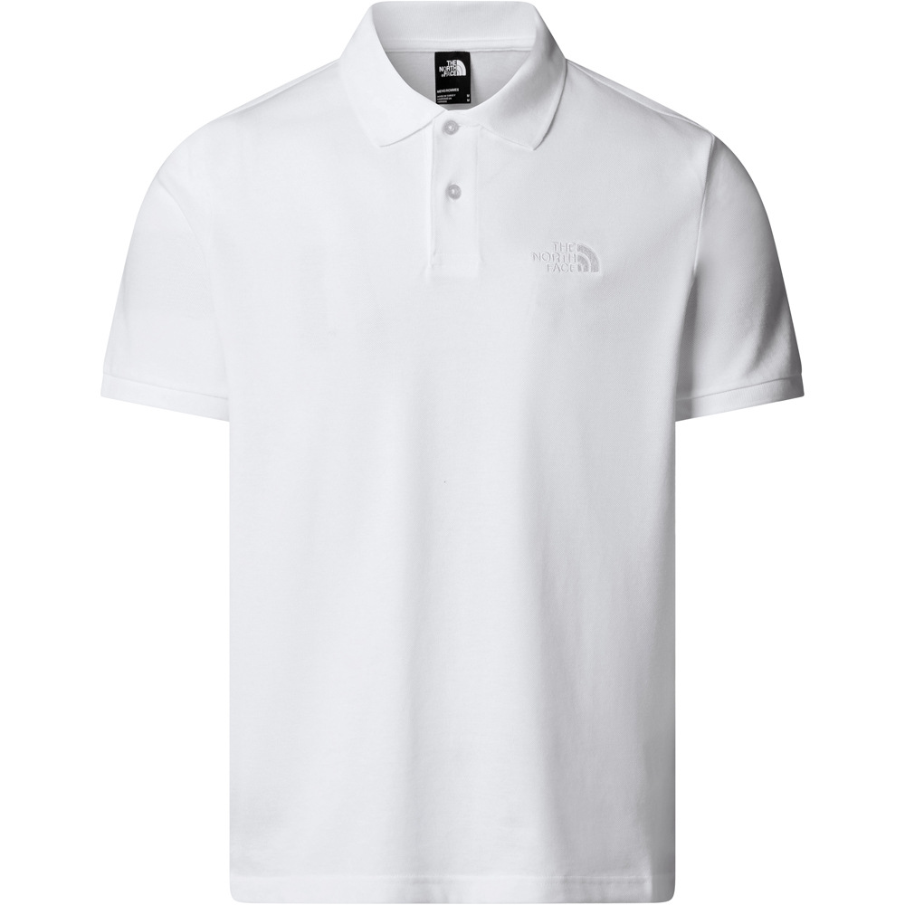 The North Face polo manga corta hombre M ESSENTIAL REGULAR POLO vista detalle