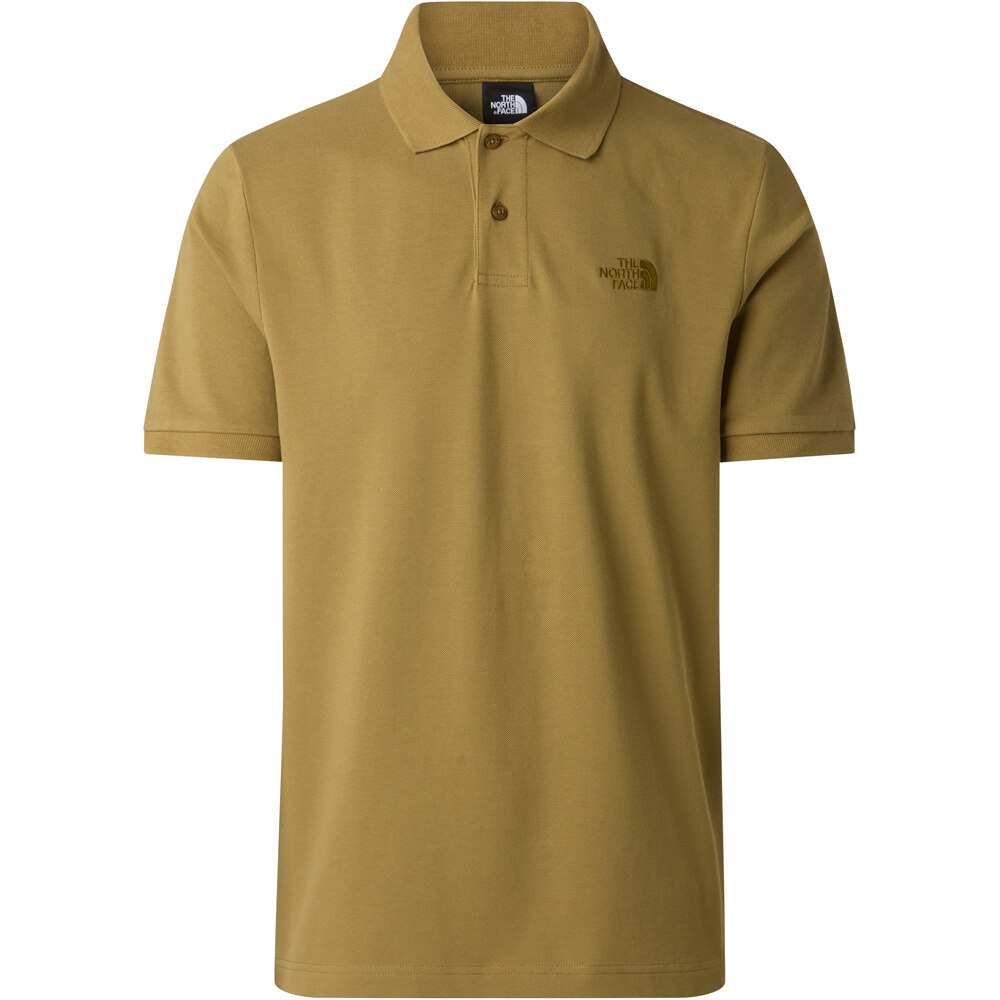 The North Face polo manga corta hombre M ESSENTIAL REGULAR POLO vista frontal