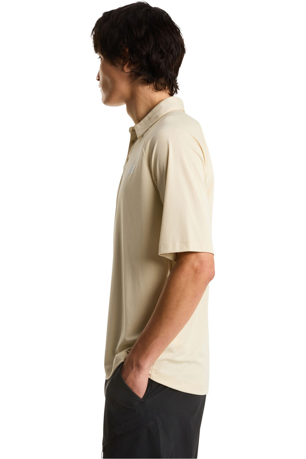 The North Face polo manga corta hombre M LIGHTRANGE PACKABLE SHORT SLEEVE POLO vista detalle