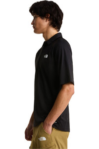 The North Face polo manga corta hombre M LIGHTRANGE PACKABLE SHORT SLEEVE POLO vista detalle
