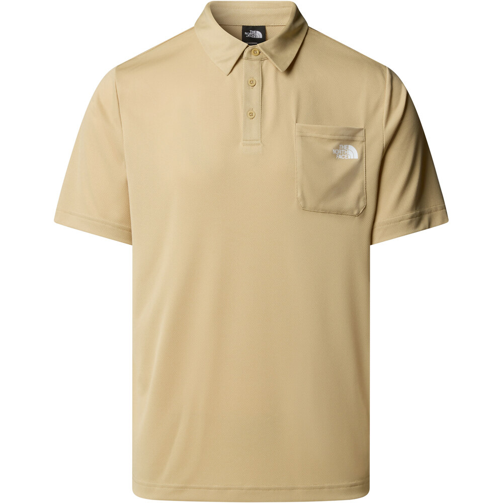 The North Face polo manga corta hombre M NEW TANKEN POLO vista detalle