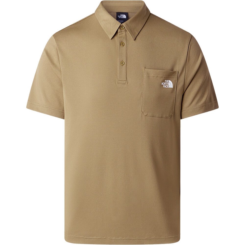 The North Face polo manga corta hombre M NEW TANKEN POLO vista frontal