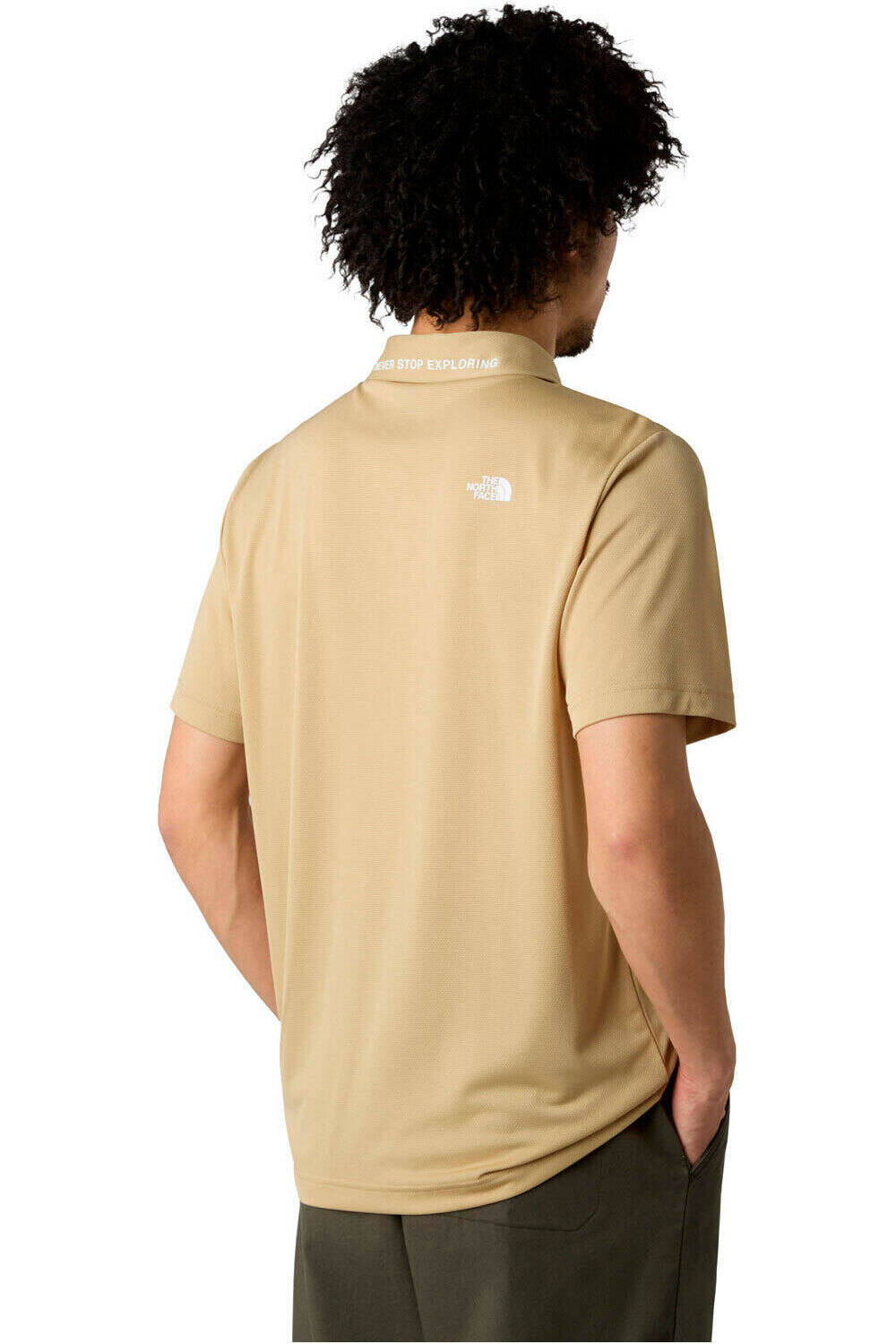 The North Face polo manga corta hombre M NEW TANKEN POLO vista trasera