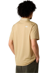 The North Face polo manga corta hombre M NEW TANKEN POLO vista trasera