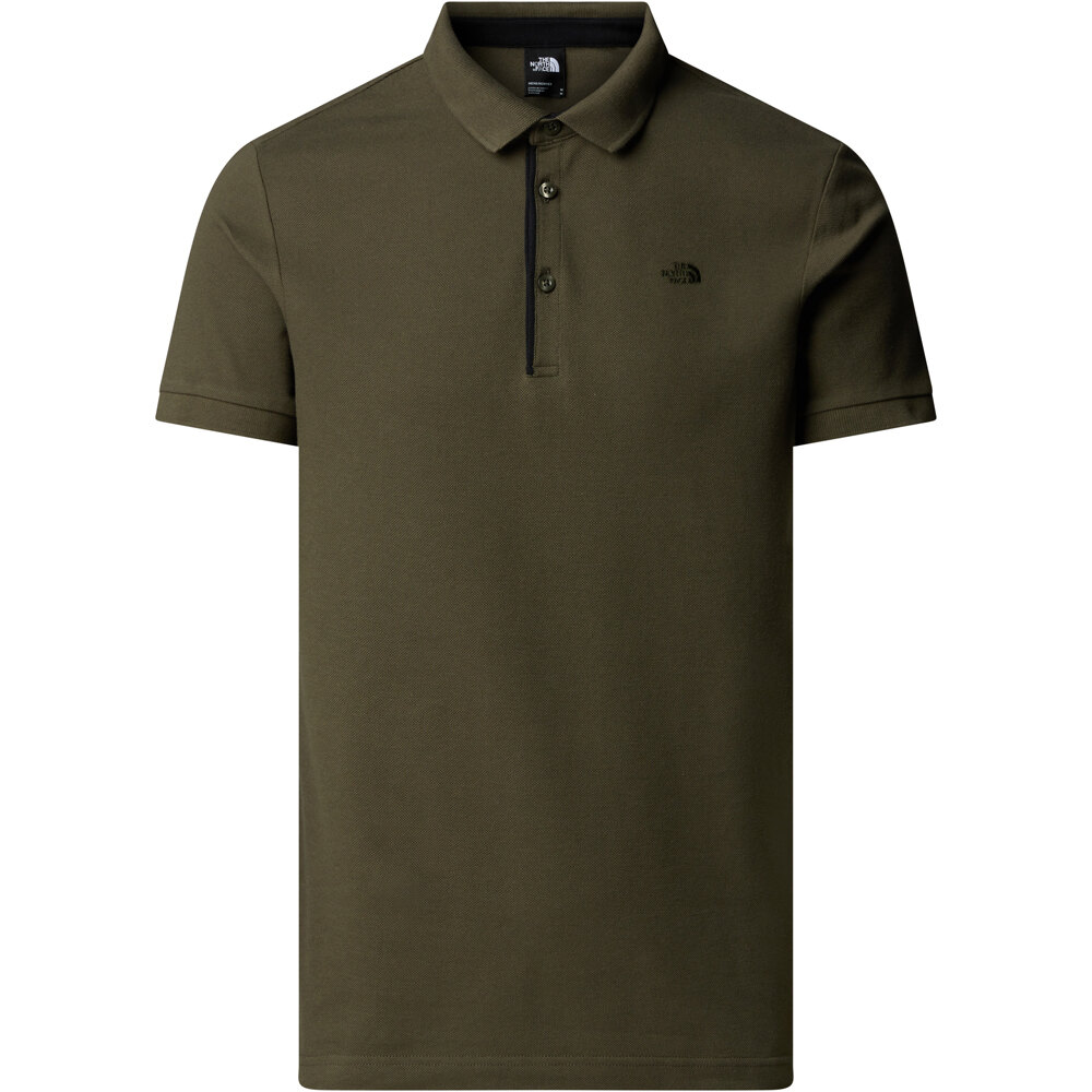 The North Face polo manga corta hombre M PREMIUM SLIM POLO vista detalle