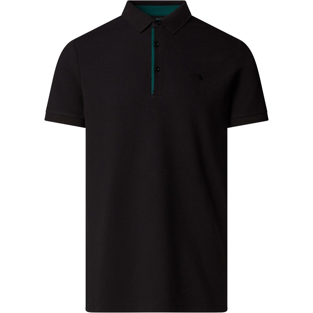 The North Face polo manga corta hombre M PREMIUM SLIM POLO vista detalle