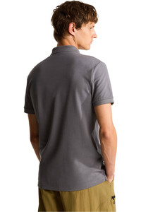 The North Face polo manga corta hombre M PREMIUM SLIM POLO vista trasera