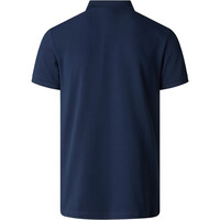 The North Face polo manga corta hombre M PREMIUM SLIM POLO vista trasera