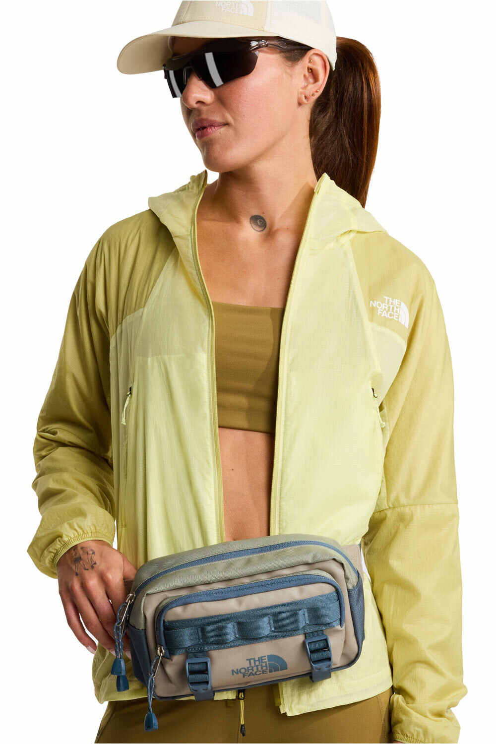 The North Face riñoneras montaña BASE CAMP LUMBAR vista frontal