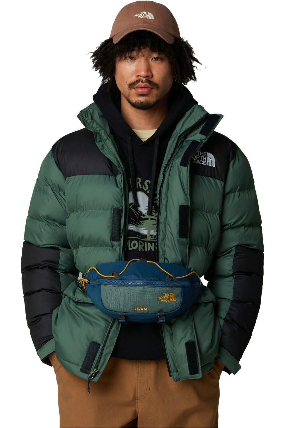 The North Face riñoneras montaña TERRA LUMBAR 3L vista frontal