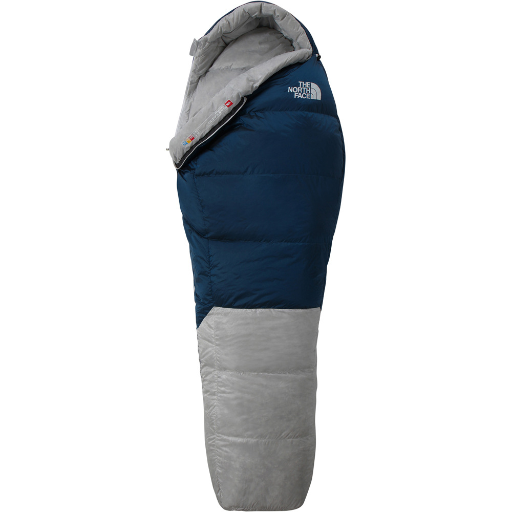 The North Face saco de dormir BLUE KAZOO vista frontal