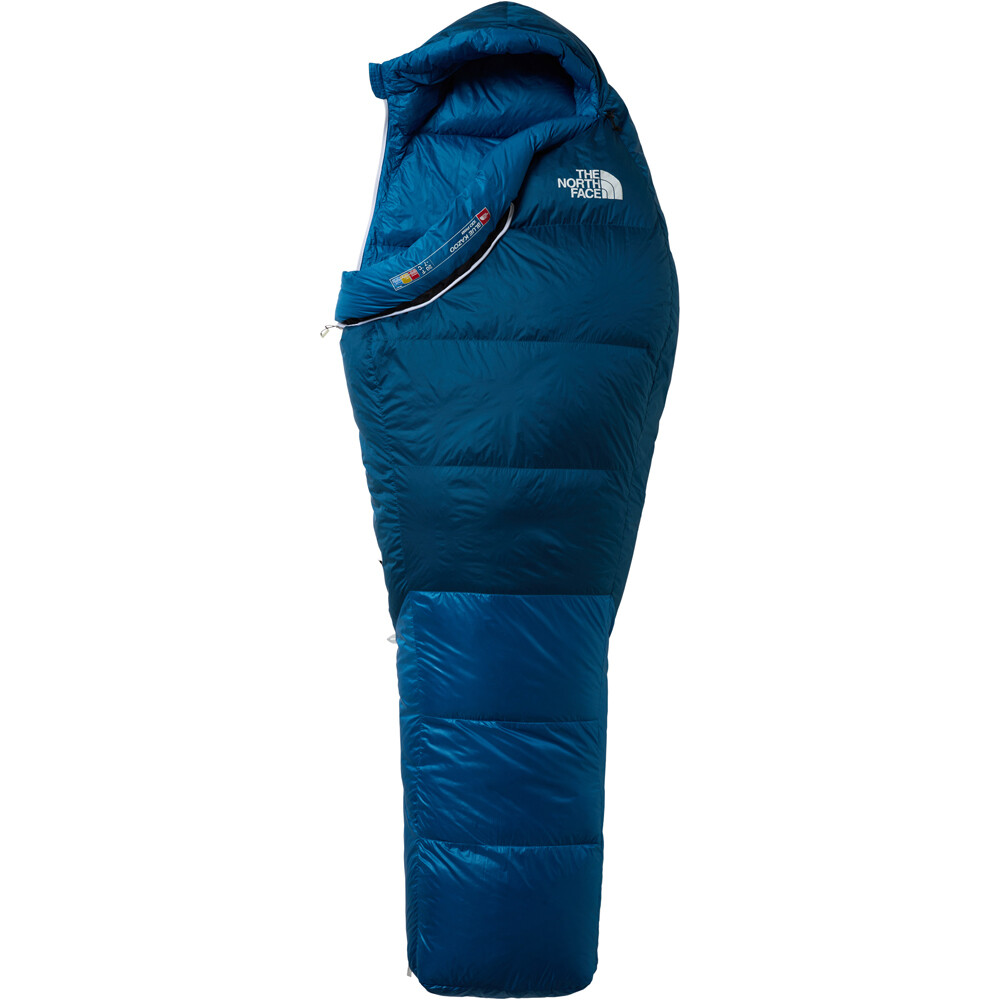 The North Face saco de dormir BLUE KAZOO vista frontal