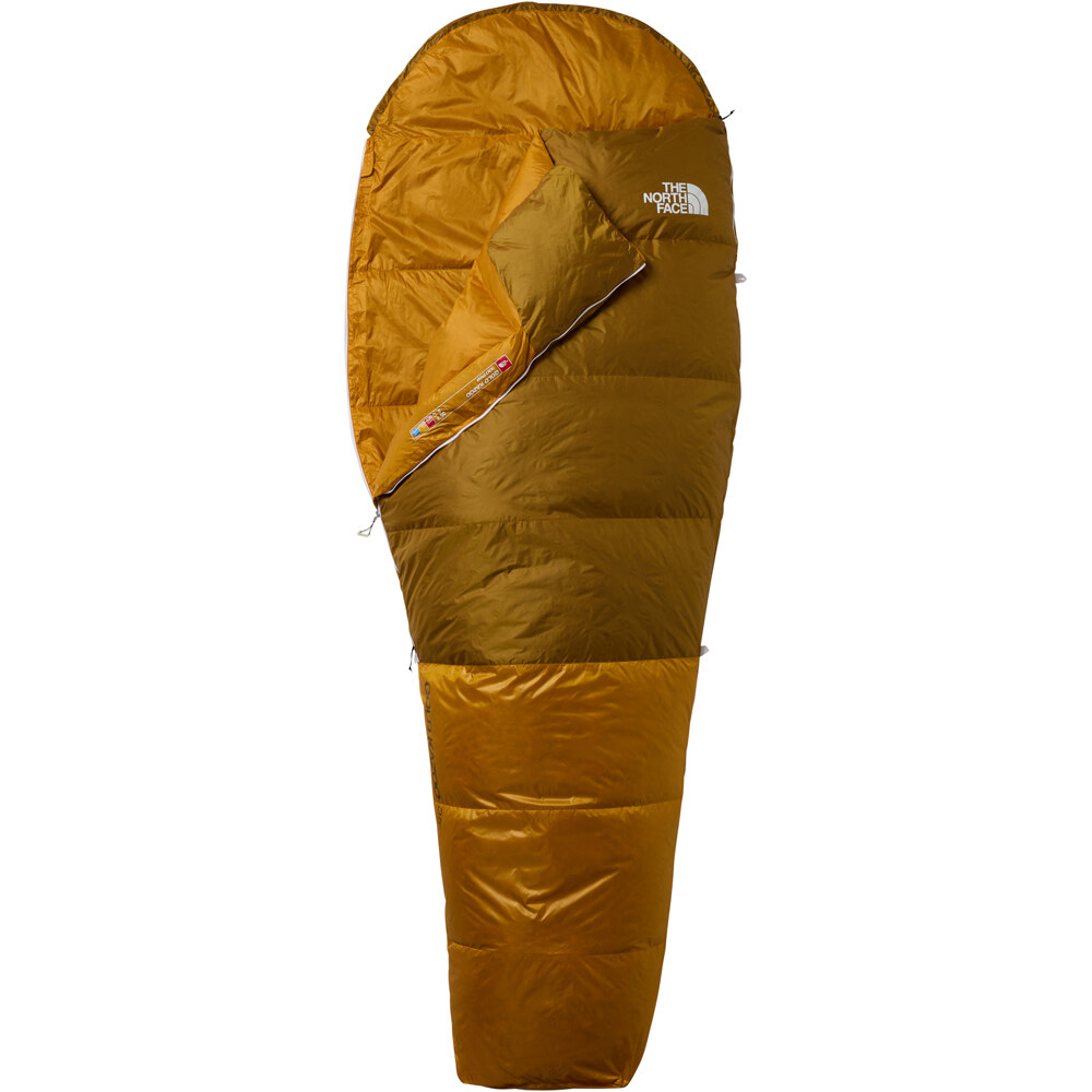 The North Face saco de dormir GOLD KAZOO vista frontal
