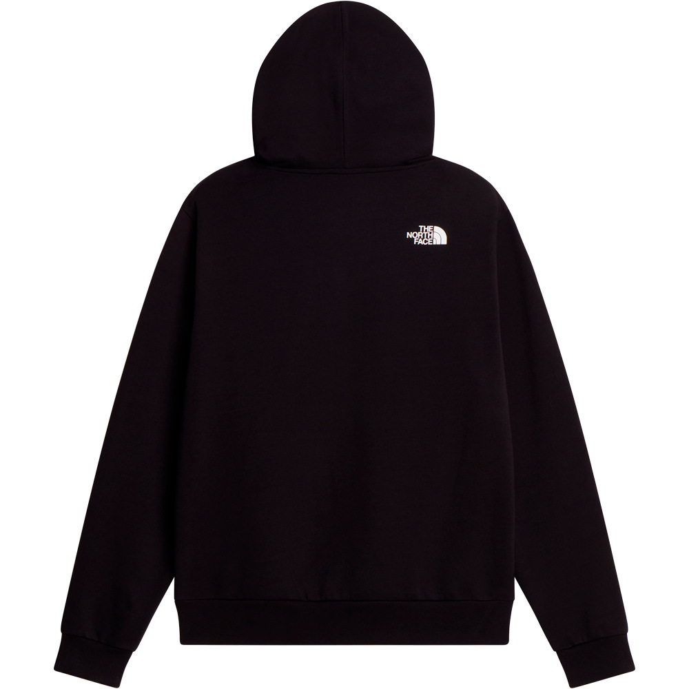 The North Face sudadera hombre M BOX HALF DOME HOODIE vista trasera
