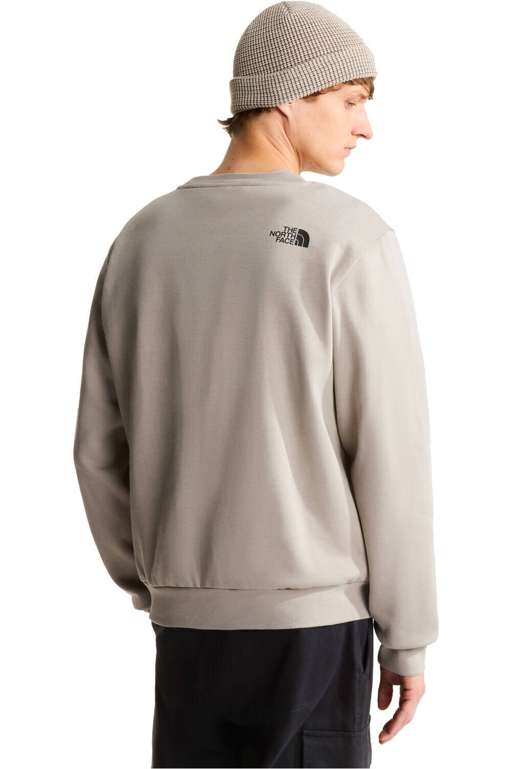 The North Face sudadera hombre M BOX HALF DOME REGULAR CREW vista trasera