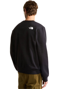 The North Face sudadera hombre M BOX HALF DOME REGULAR CREW vista trasera