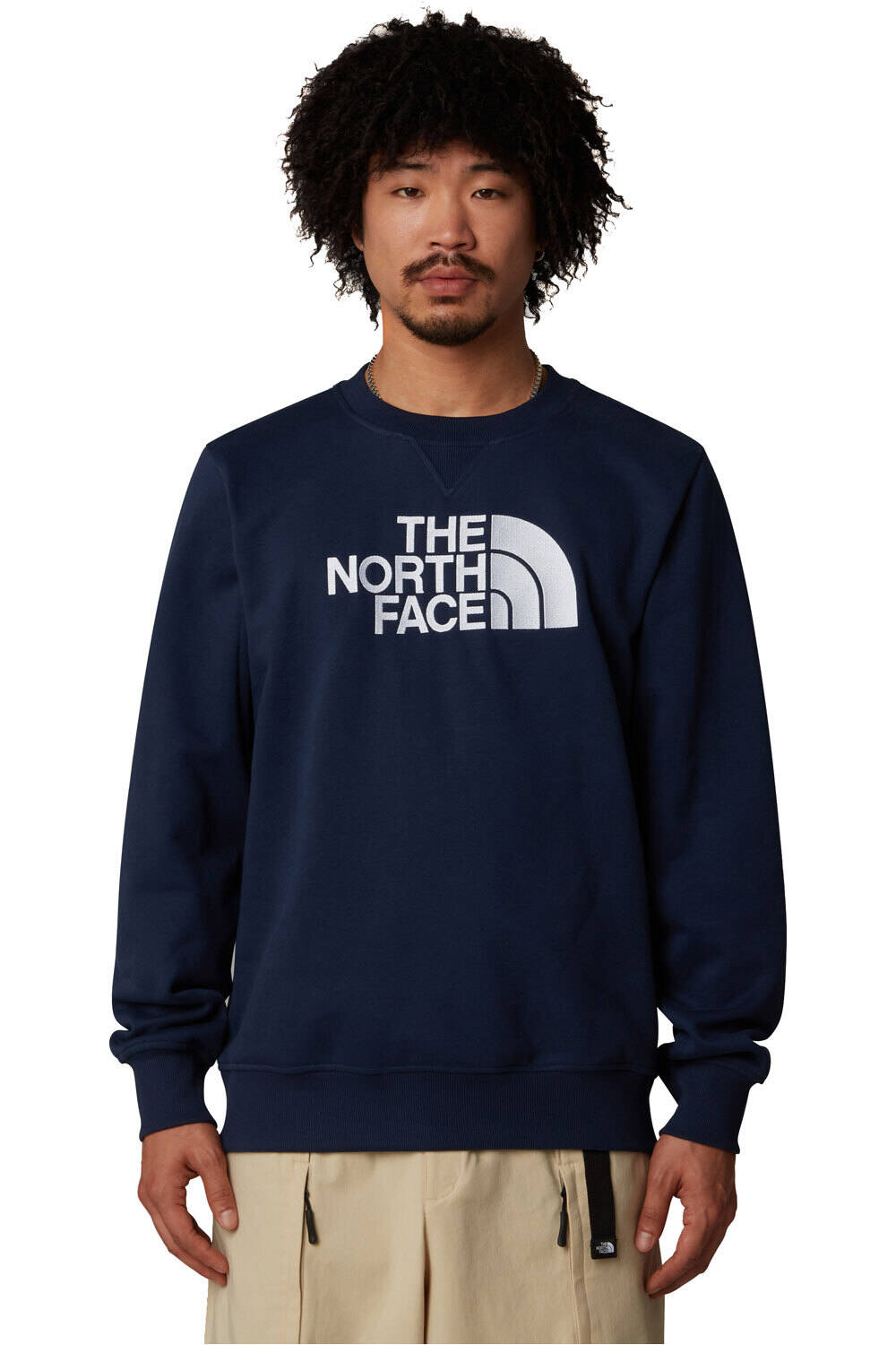 The North Face sudadera hombre M DREW PEAK CREW vista frontal