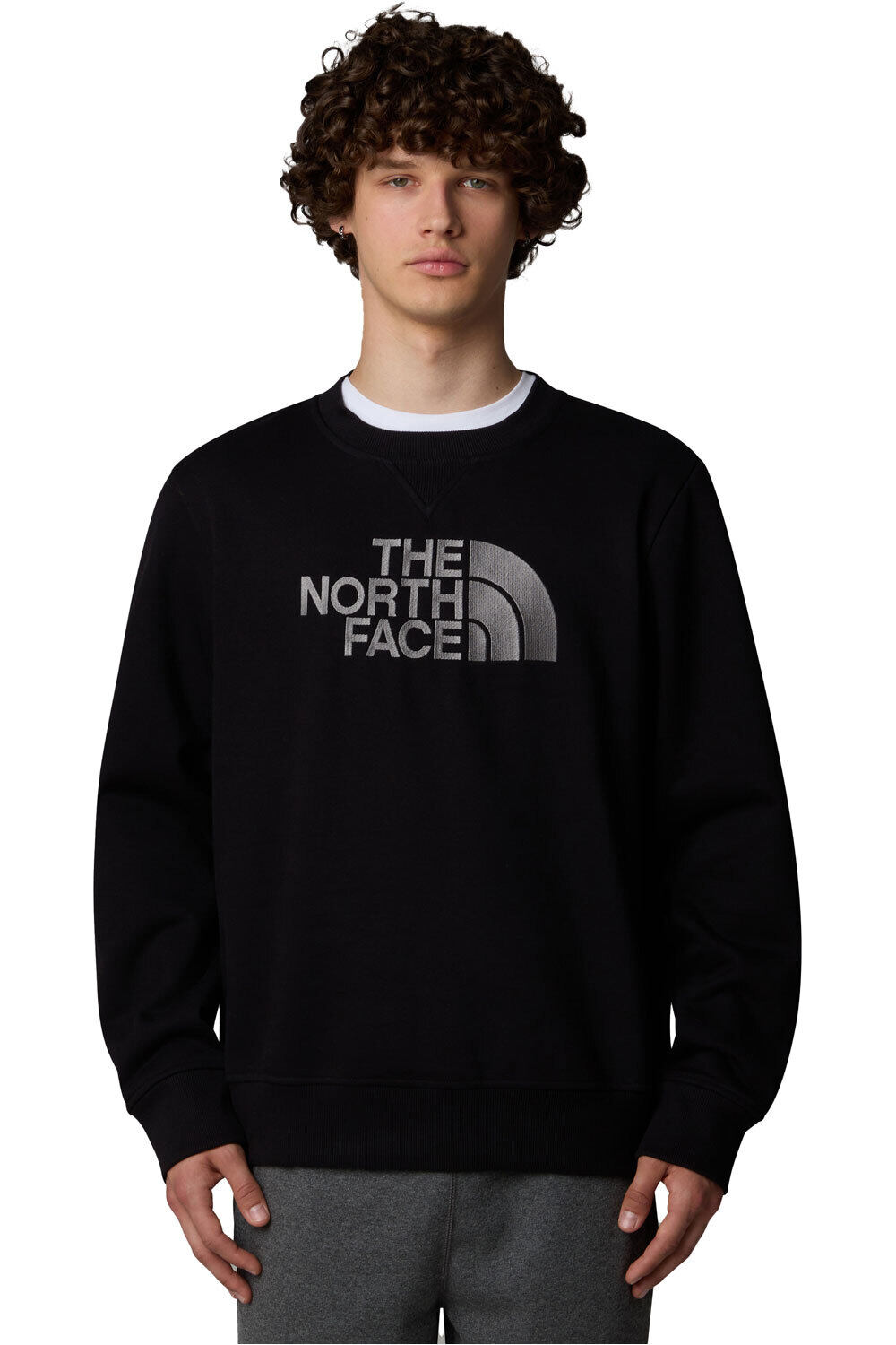 The North Face sudadera hombre M DREW PEAK CREW vista frontal