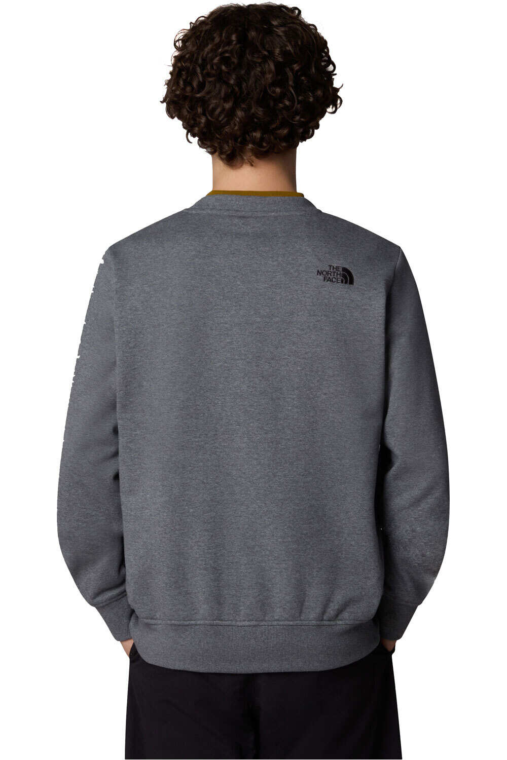The North Face sudadera hombre M DREW PEAK CREW vista trasera