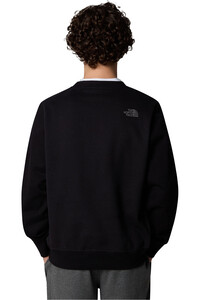 The North Face sudadera hombre M DREW PEAK CREW vista trasera