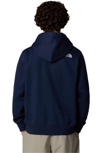 The North Face sudadera hombre M DREW PEAK PULLOVER HOODIE vista trasera