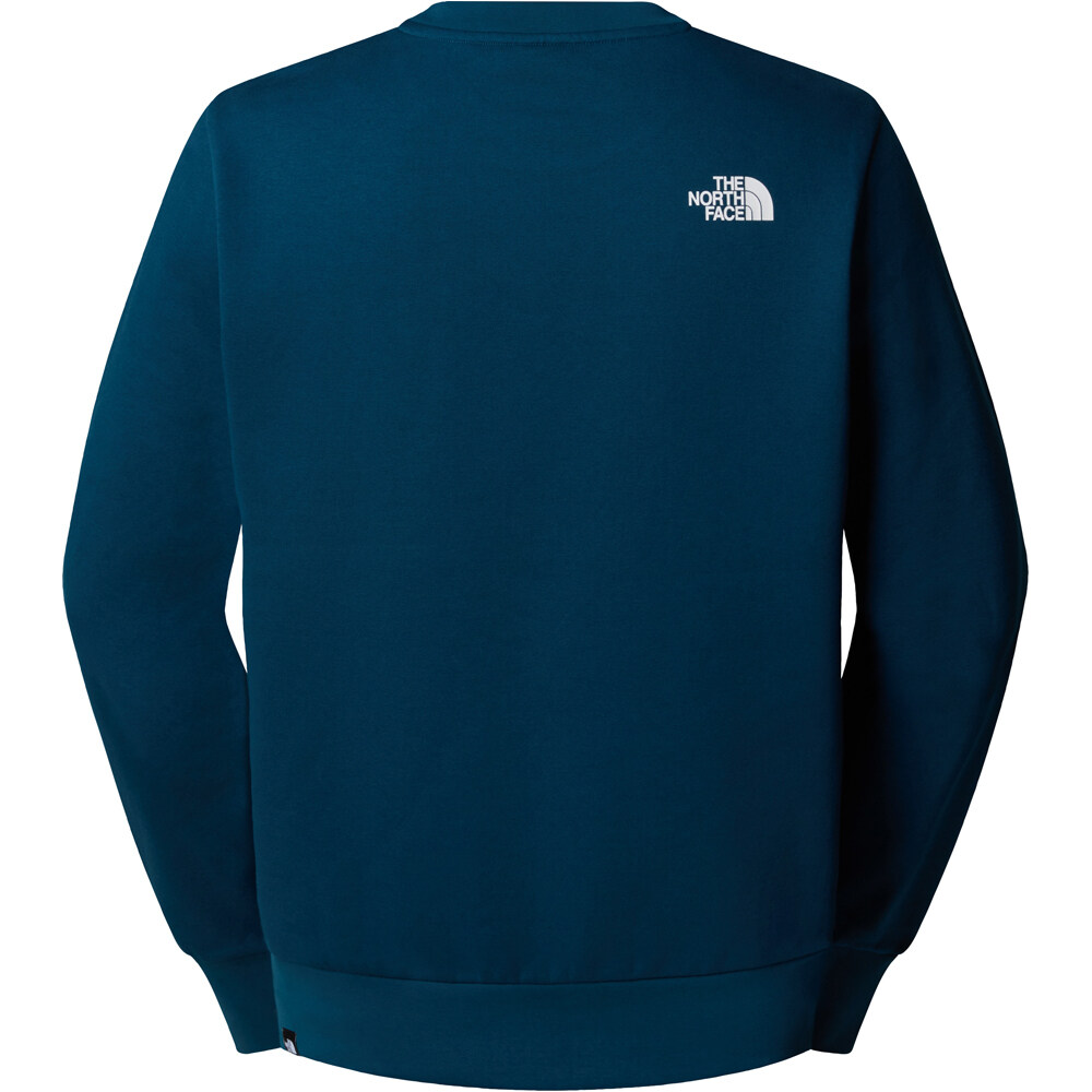 The North Face sudadera hombre M EASY CREW vista trasera