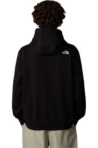 The North Face sudadera hombre M ESSENTIAL HOODIE vista trasera