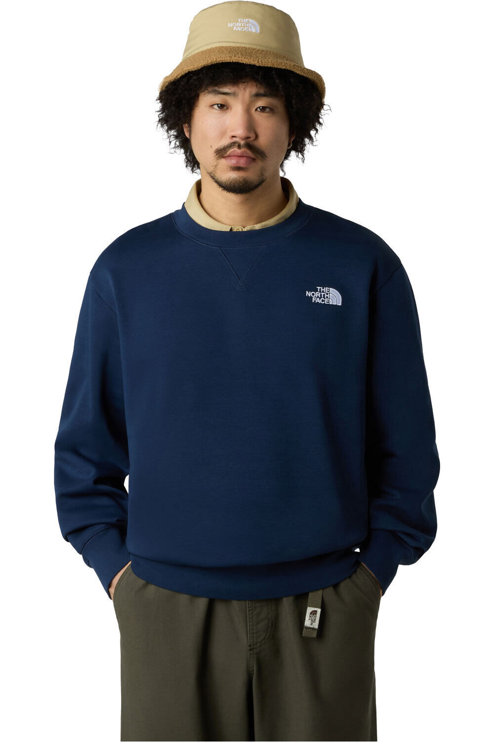 The North Face sudadera hombre M ESSENTIAL RELAXED CREW vista frontal
