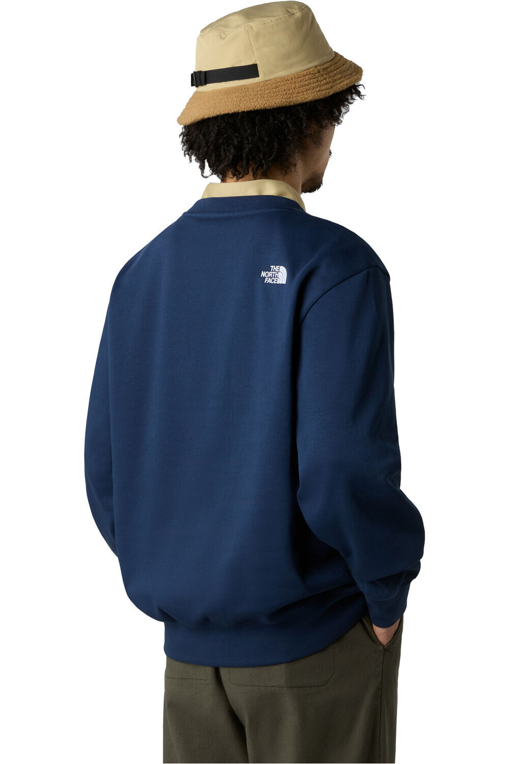 The North Face sudadera hombre M ESSENTIAL RELAXED CREW vista trasera